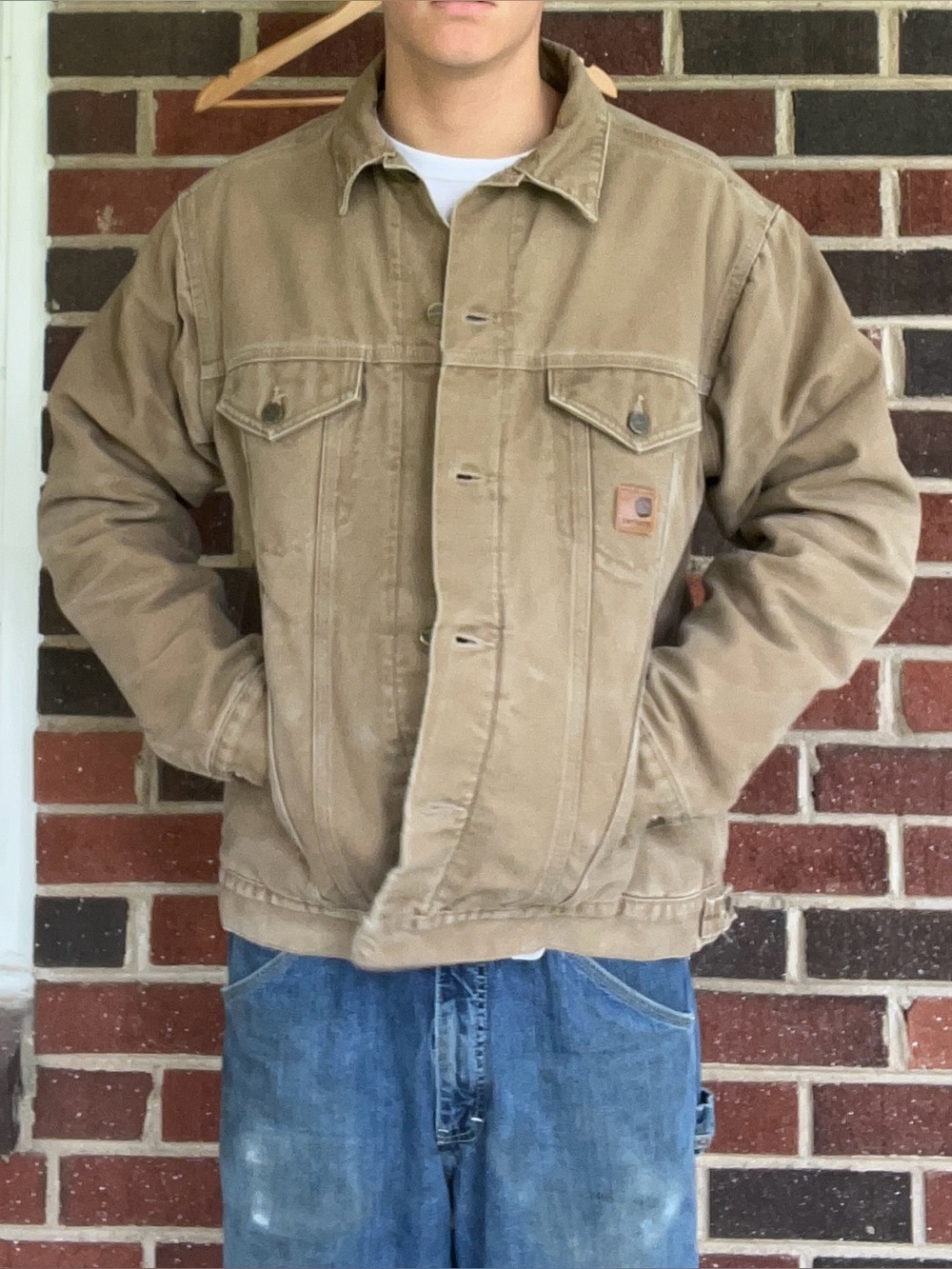 Carhartt Sherpa lined Jean jacket - Picture 10 of 10